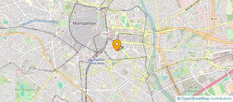 localisation de l'entreprise DIANE LARERE à MONTPELLIER