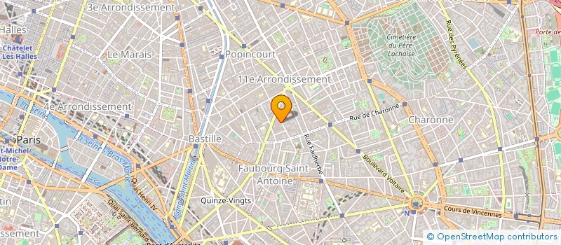 localisation de l'entreprise DIANE LE PENNEC CONSEIL  PARIS