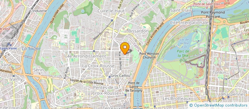 localisation de l'entreprise DIANE PRODUCTIONS à LYON