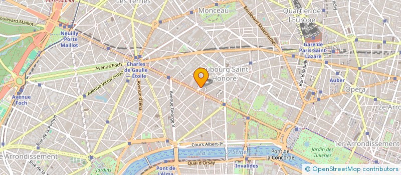 localisation de l'entreprise DIANE RECOUVREMENT CONSEIL à PARIS