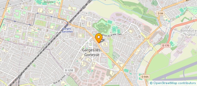 localisation de l'entreprise DIANE TRANSPORT à GARGES-LES-GONESSE