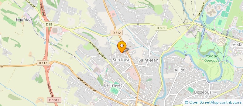 localisation de l'entreprise DIANG  CASTRES