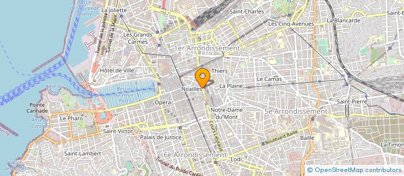 localisation de l'entreprise DIANI ASSURANCES à MARSEILLE