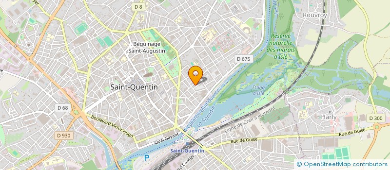 localisation de l'entreprise DIANI FRERES à SAINT-QUENTIN