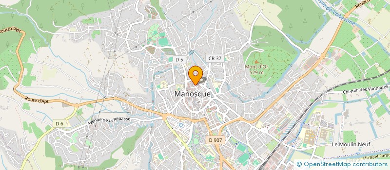 localisation de l'entreprise DIANISA HOUSE  MANOSQUE