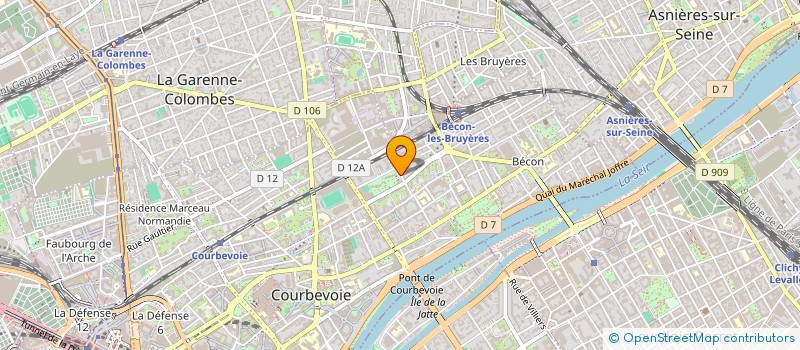 localisation de l'entreprise DIANNIVERSAIRE à COURBEVOIE
