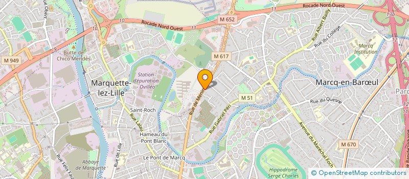 localisation de l'entreprise DIANORM à MARCQ-EN-BARŒUL