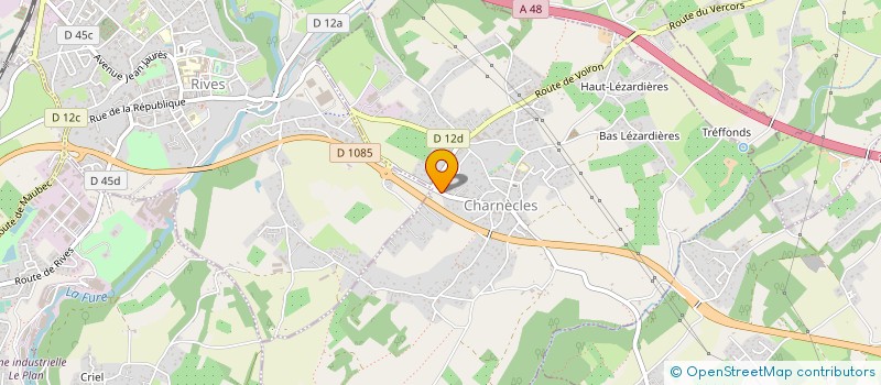 localisation de l'entreprise DIANOU  CHARNECLES