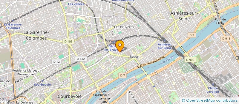localisation de l'entreprise DIANTRE   EDITIONS  COURBEVOIE