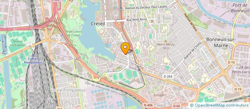 localisation de l'entreprise DIANYVES  CRETEIL