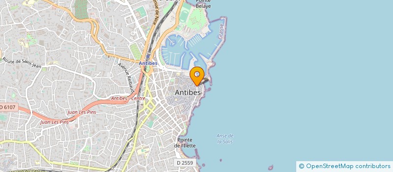 localisation de l'entreprise DIAOTEL à ANTIBES