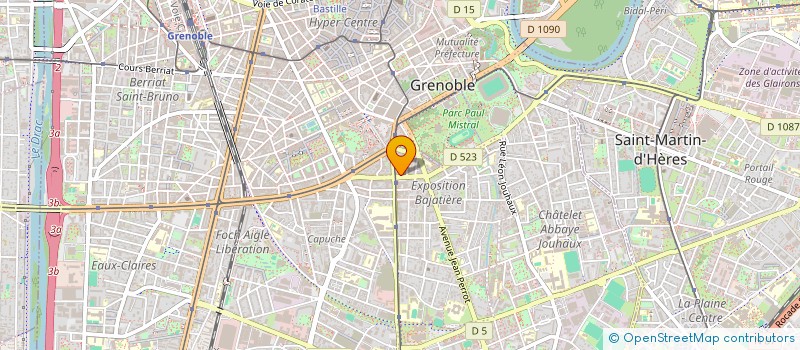 localisation de l'entreprise DIAOULIG ASSO à GRENOBLE