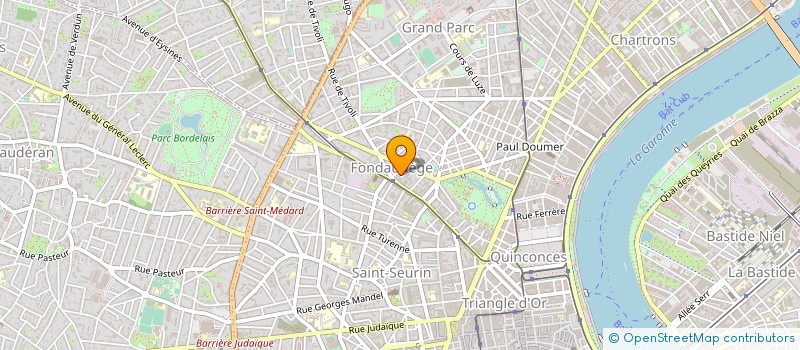 localisation de l'entreprise DIAPASON à BORDEAUX