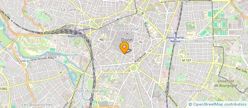 localisation de l'entreprise DIAPASON à DIJON
