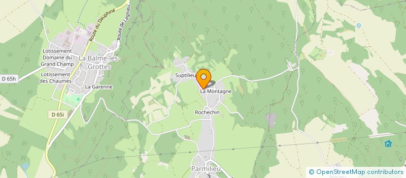 localisation de l'entreprise DIAPASON  PARMILIEU