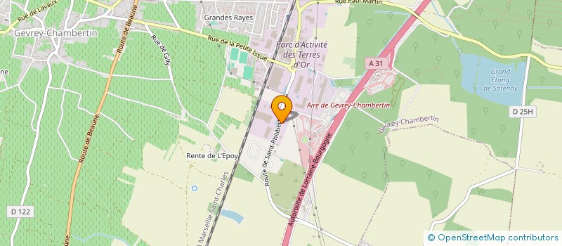 localisation de l'entreprise DIAPASON  GEVREY-CHAMBERTIN