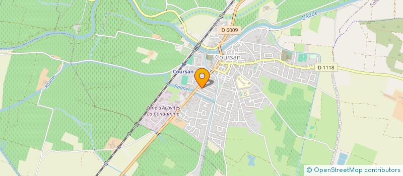 localisation de l'entreprise DIAPASON  COURSAN