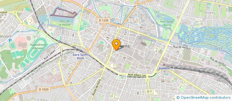 localisation de l'entreprise DIAPASON EBJ à AMIENS