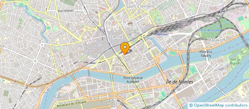 localisation de l'entreprise DIAPASON ENERGIE OUEST à NANTES