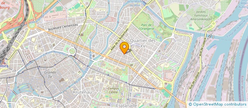 localisation de l'entreprise DIAPASON INTERNATIONAL à STRASBOURG