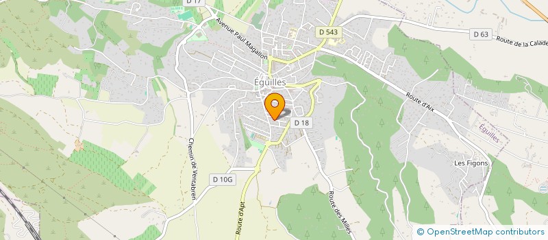 localisation de l'entreprise DIAPASON MEDIAS - RADIO EGUILLES  EGUILLES