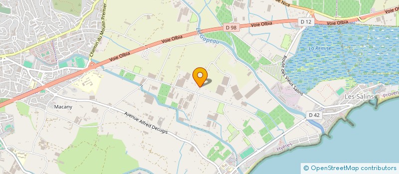 localisation de l'entreprise DIAPASON MUSIQUE à HYERES