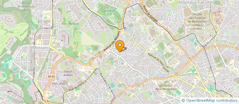localisation de l'entreprise DIAPASON RH à MONTPELLIER