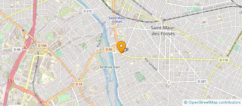 localisation de l'entreprise DIAPE à SAINT-MAUR-DES-FOSSES