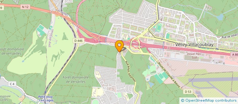 localisation de l'entreprise DIAPEX à JOUY-EN-JOSAS