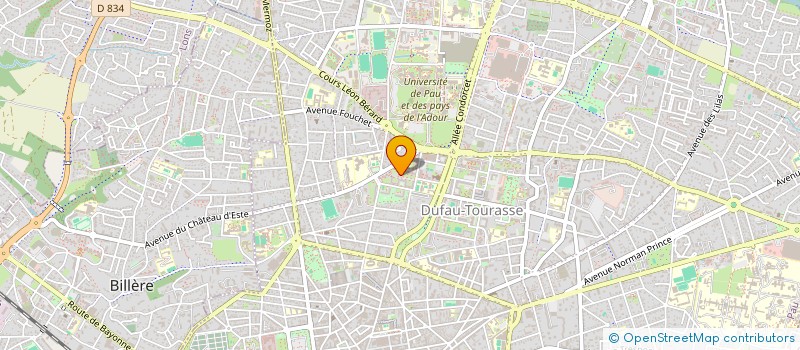 localisation de l'entreprise DIAPH 4 à PAU