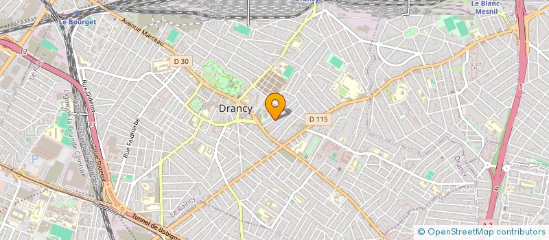 localisation de l'entreprise DIAPH11  DRANCY