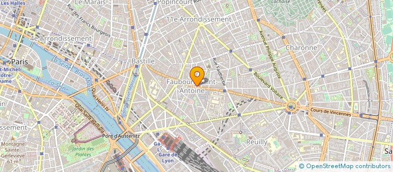 localisation de l'entreprise DIAPHANA FILMS  PARIS 11