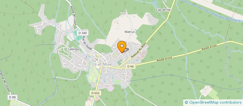 localisation de l'entreprise DIAPHANE CONSEILS à LIT-ET-MIXE