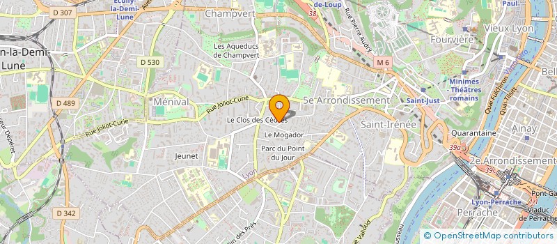 localisation de l'entreprise DIAPHONA PRODUCTIONS  LYON