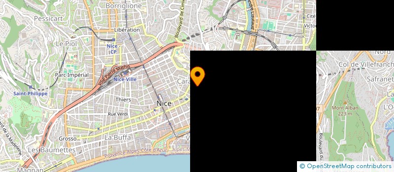 localisation de l'entreprise DIAPHYSE à NICE