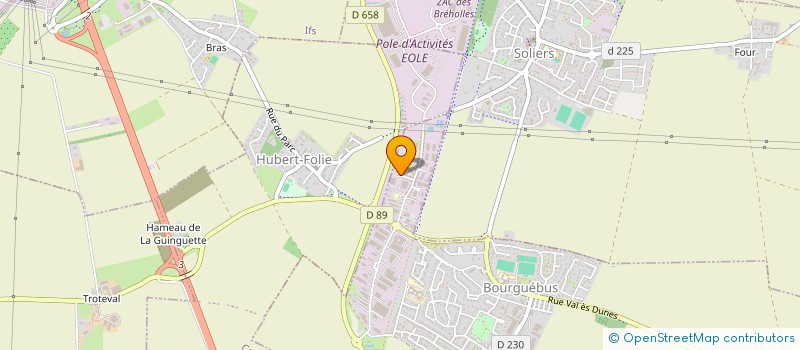 localisation de l'entreprise DIAPOSITIVE à BOURGUEBUS