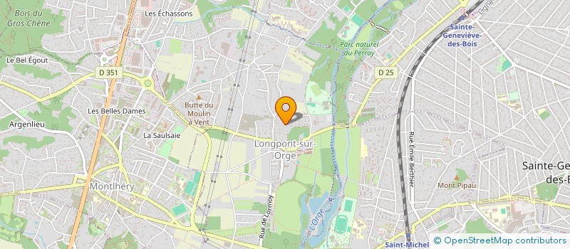 localisation de l'entreprise DIAPRER LE MYTHE à LONGPONT-SUR-ORGE