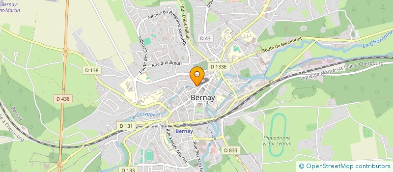 localisation de l'entreprise DIAPRIM à BERNAY