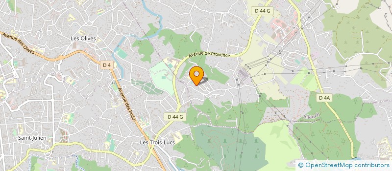 localisation de l'entreprise DIAR à ALLAUCH