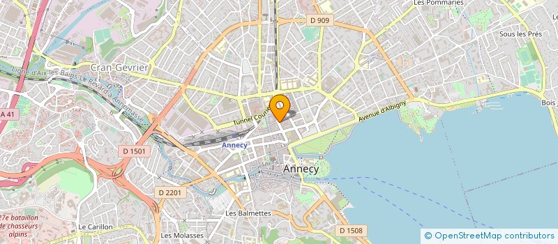 localisation de l'entreprise DIARA CONSEILS à ANNECY