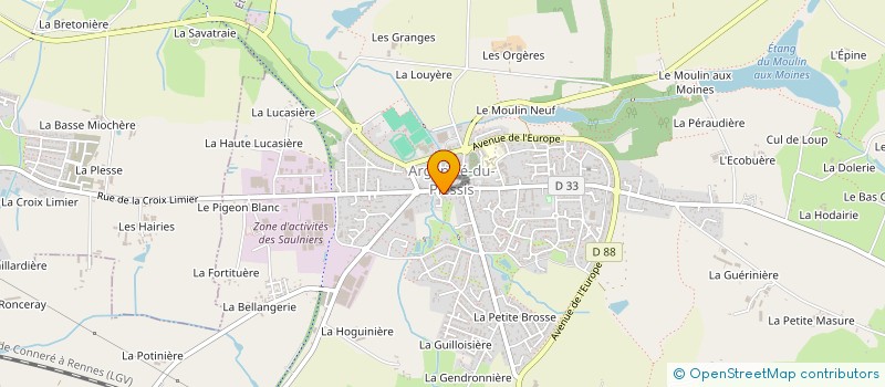localisation de l'entreprise DIARD EXPERTISES FONCIERES à ANGERS