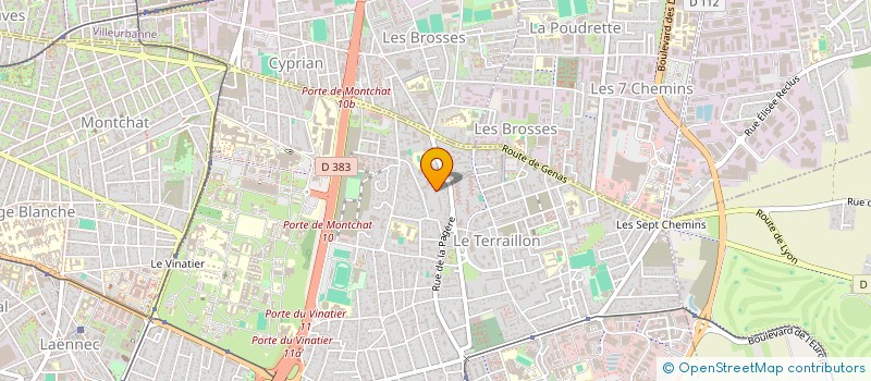 localisation de l'entreprise DIARIGNE SA GOXX  BRON