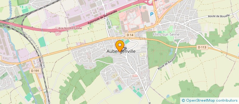 localisation de l'entreprise DIARRA & FILS IMMO  AUBERGENVILLE