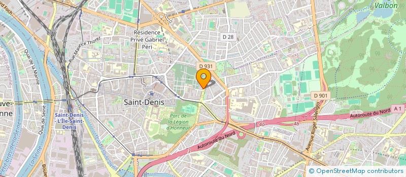 localisation de l'entreprise DIARRA LOGISTIC à SAINT-DENIS