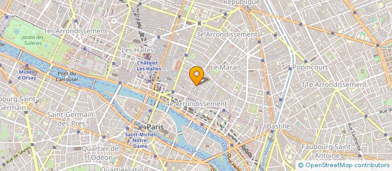 localisation de l'entreprise DIARY  PARIS 04