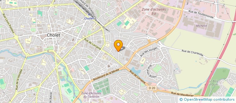 localisation de l'entreprise DIAS à CHOLET