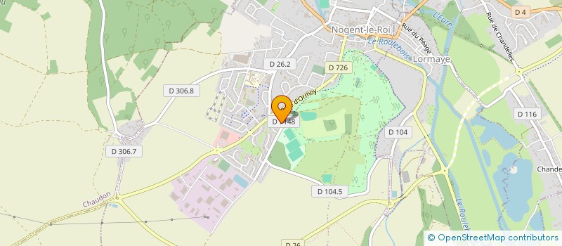 localisation de l'entreprise DIAS BATIMENT à NOGENT-LE-ROI