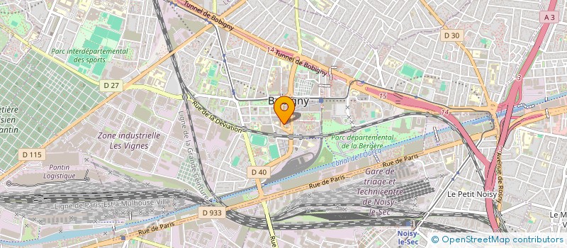 localisation de l'entreprise DIAS BTP  BOBIGNY