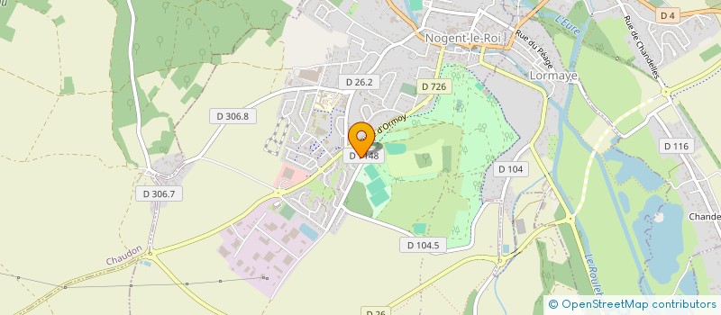 localisation de l'entreprise DIAS CONSTRUCTION à NOGENT-LE-ROI