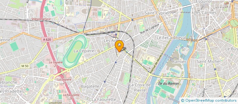 localisation de l'entreprise DIAS DA SILVA à TOULOUSE